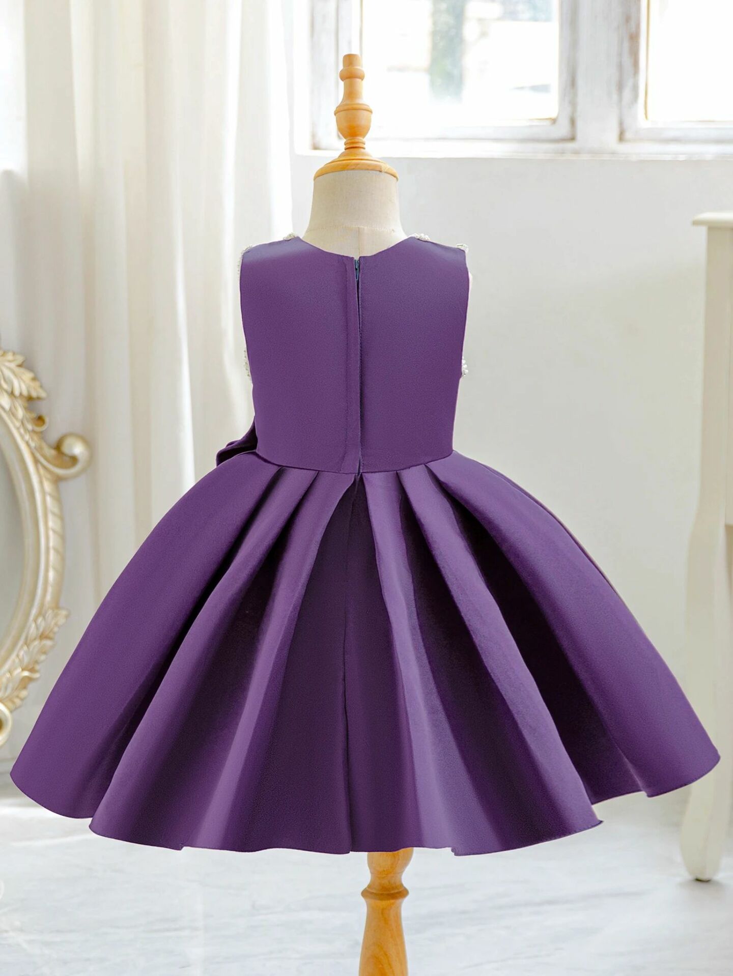 Young Girls Bridesmaid Dress - Maggie (Purple)