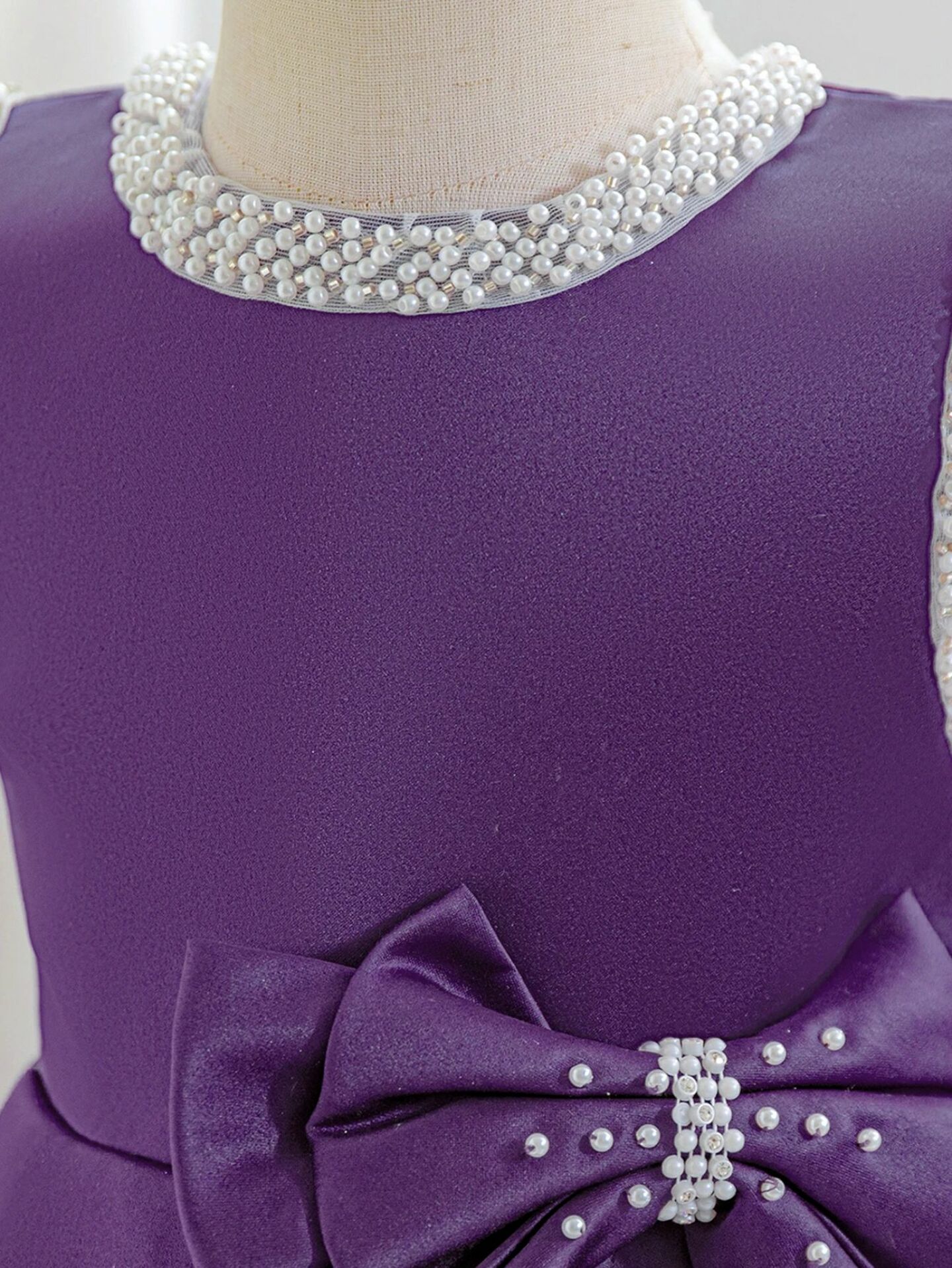 Young Girls Bridesmaid Dress - Maggie (Purple)