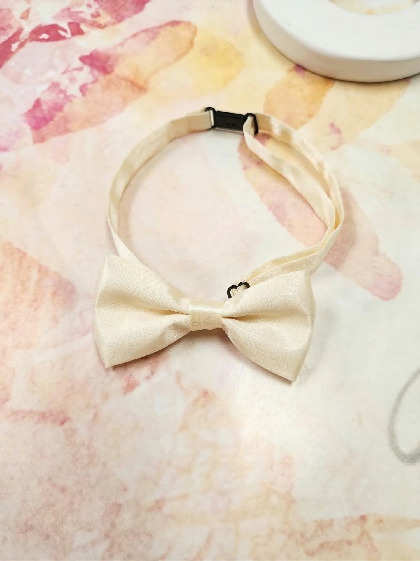 BOW TIE - Satin (Ivory)