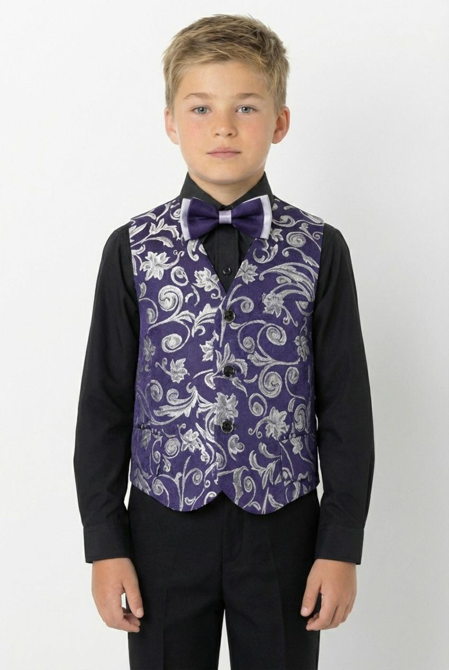 WAISTCOAT - Robert (Dark Purple)