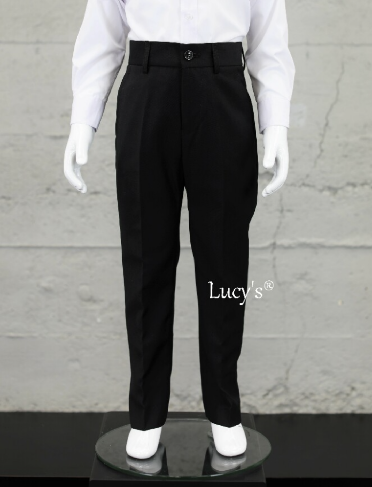 Boys Black Premium Tailored Trousers - Alex
