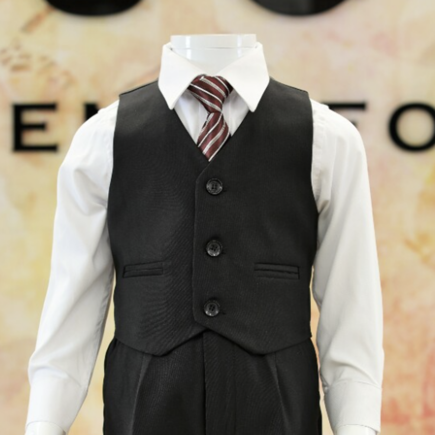 Black Waistcoat - Jacob