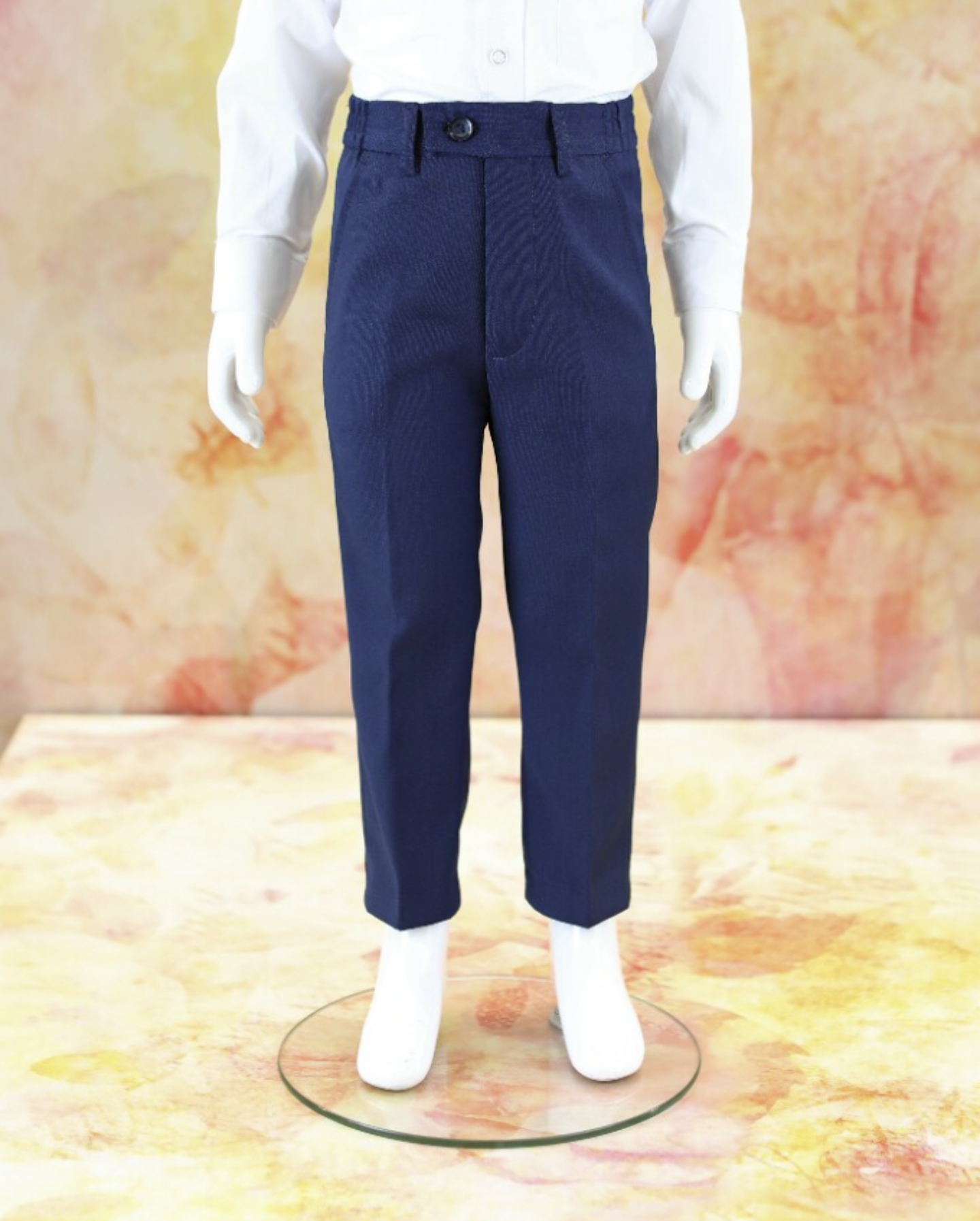 Blue Formal Trousers - James