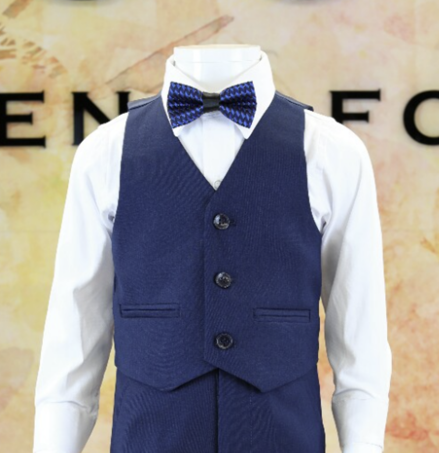 Blue Waistcoat - James