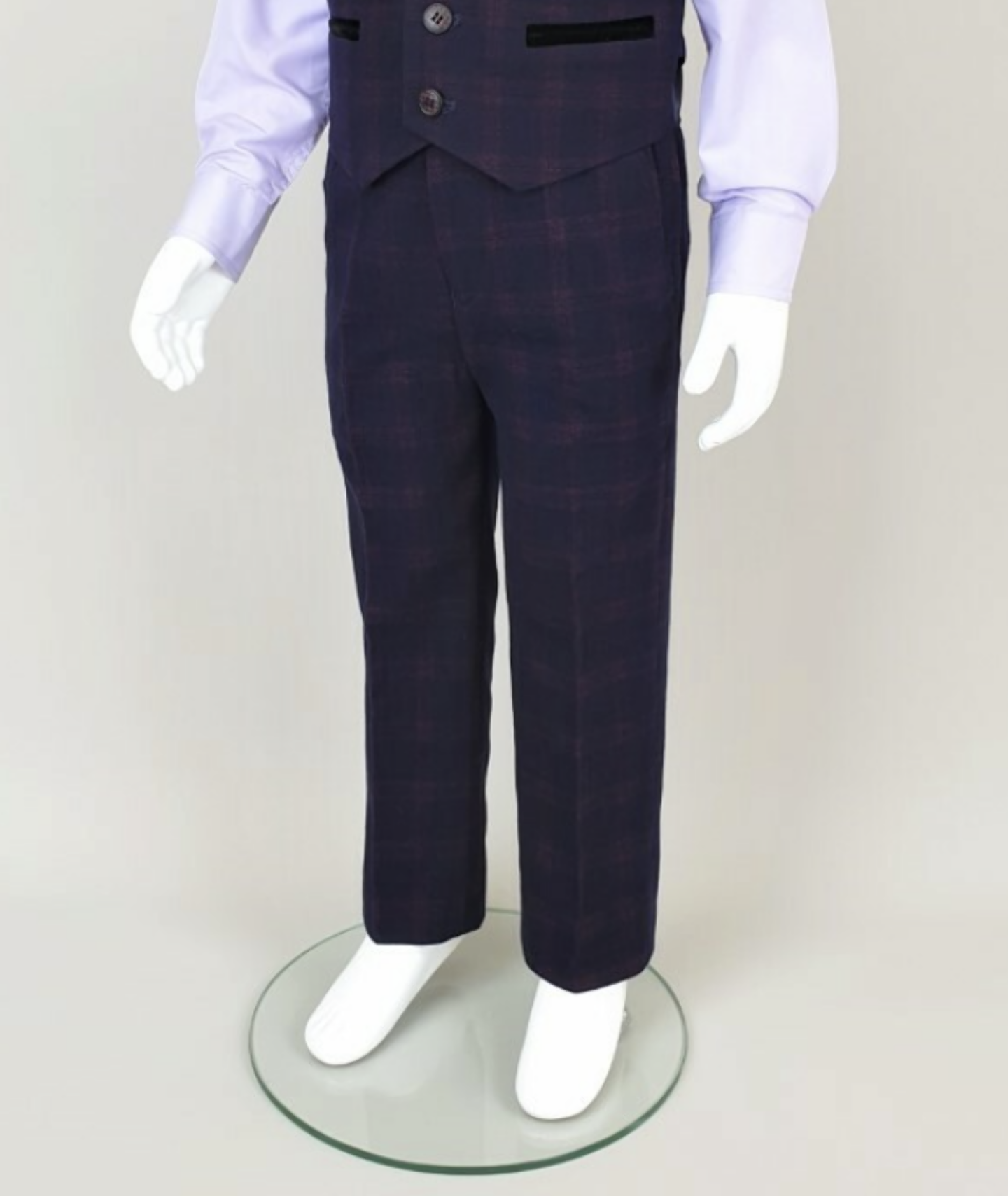 Amaranth Premium Formal Trousers - Caleb