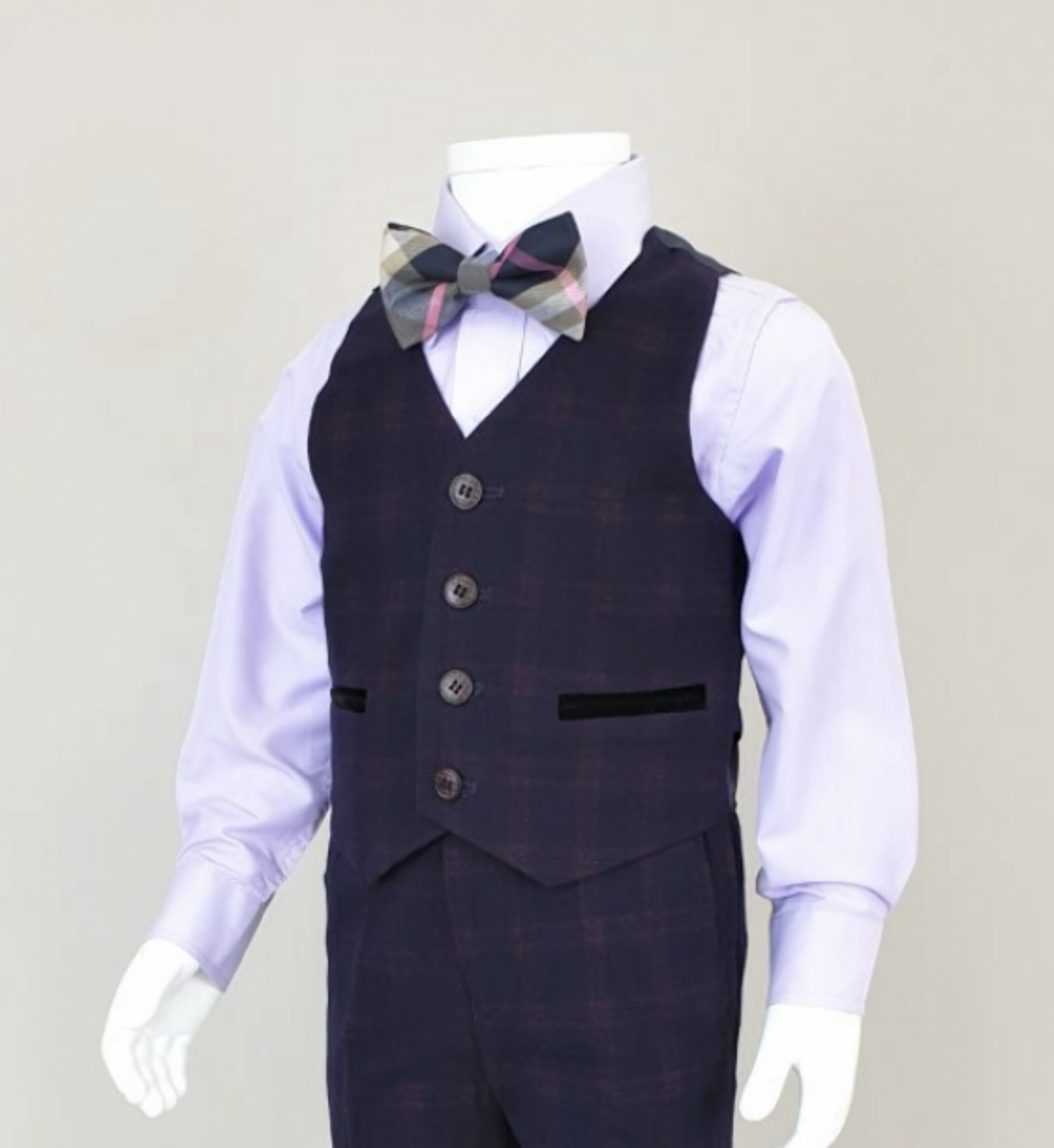 Amaranth Premium Waistcoat - Caleb