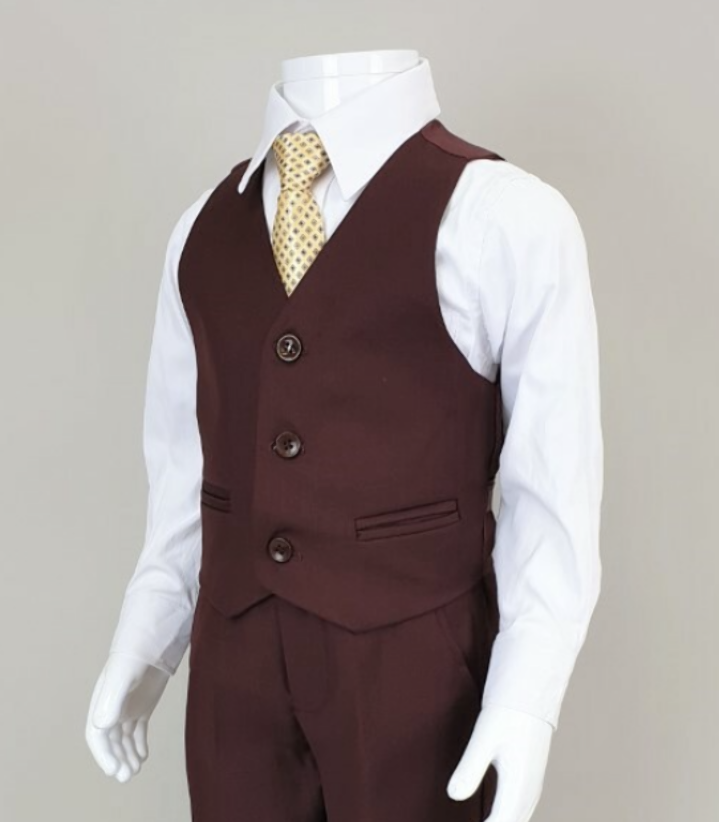 Maroon Waistcoat - Joseph