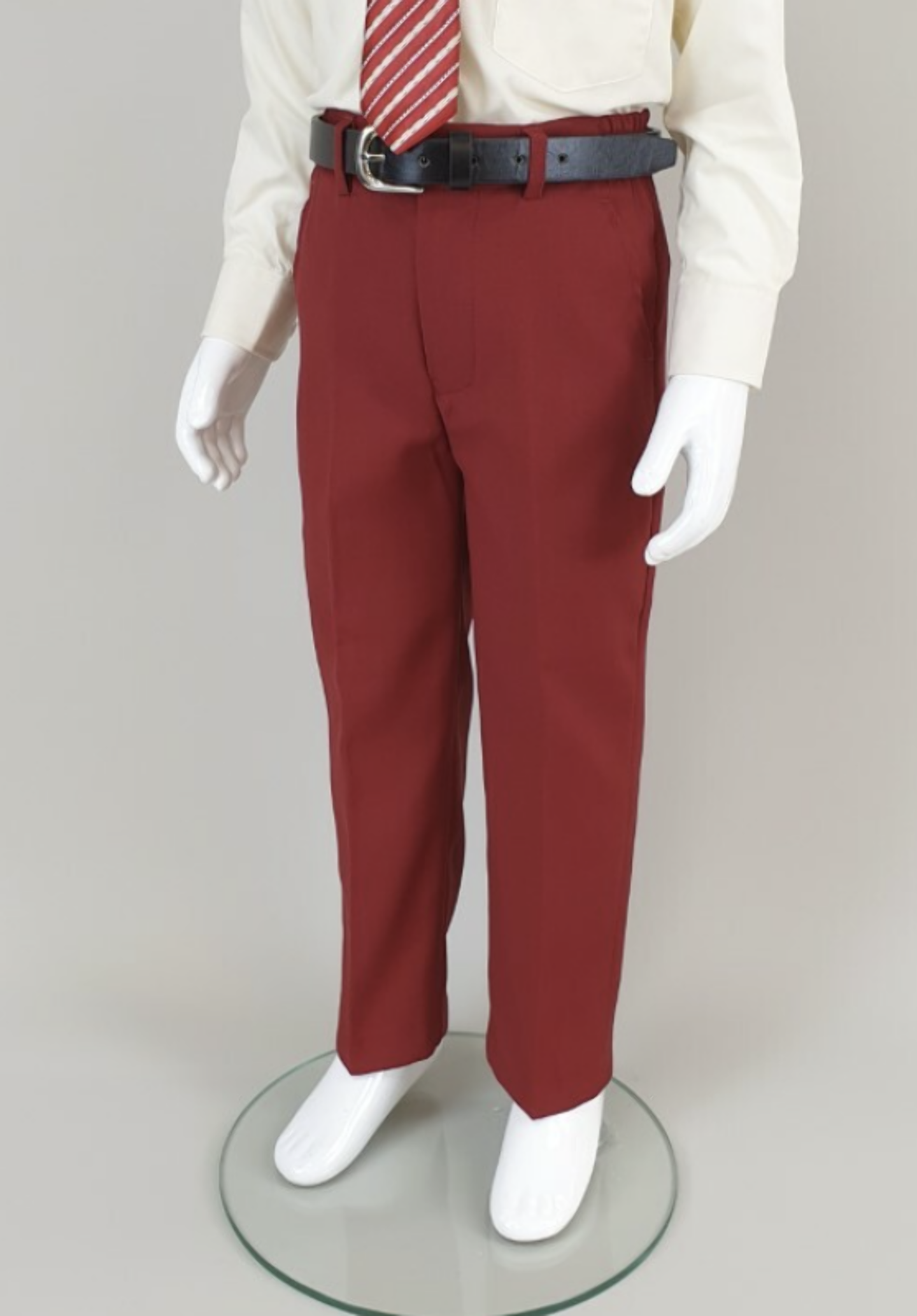 Red Formal Trousers - Adam