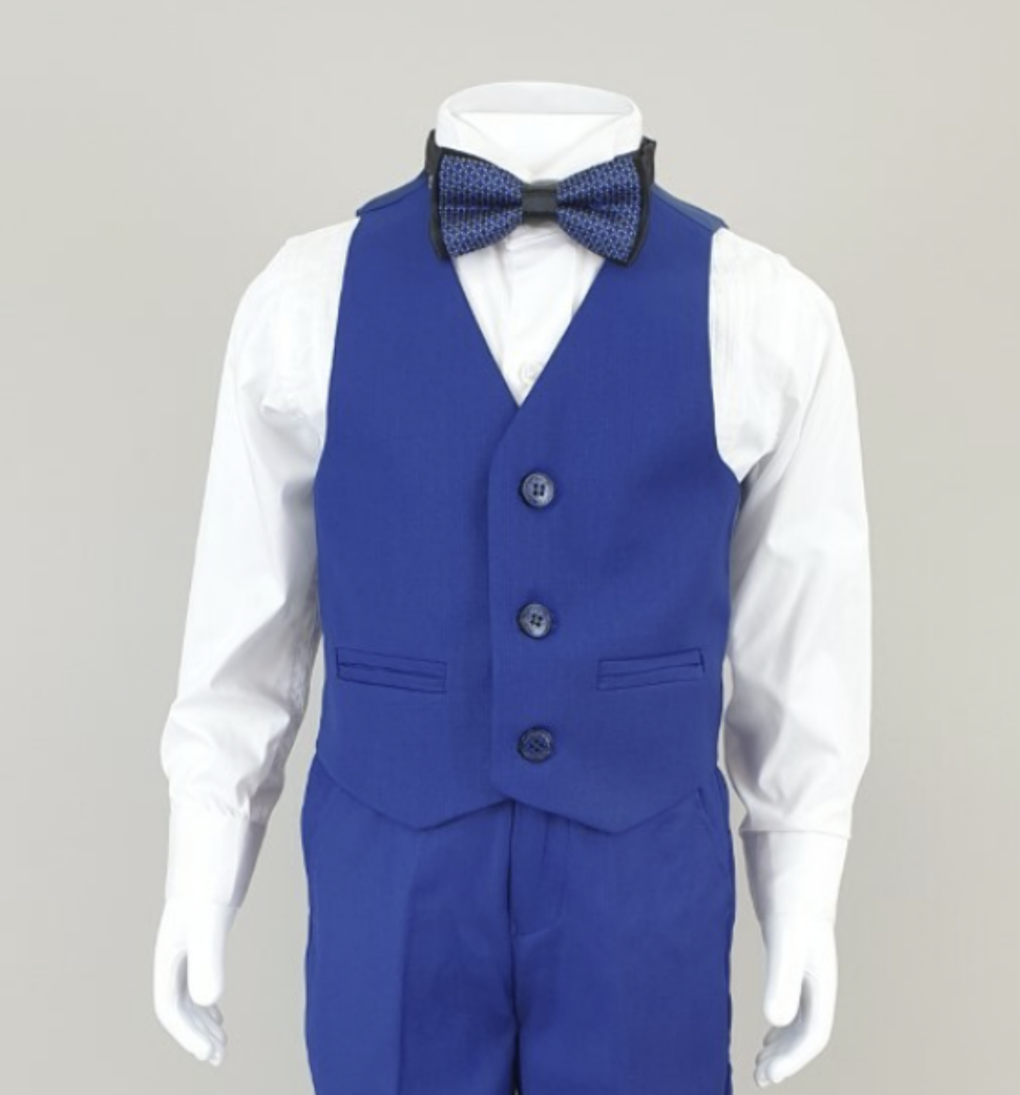 Royal Blue Waistcoat - Ethan