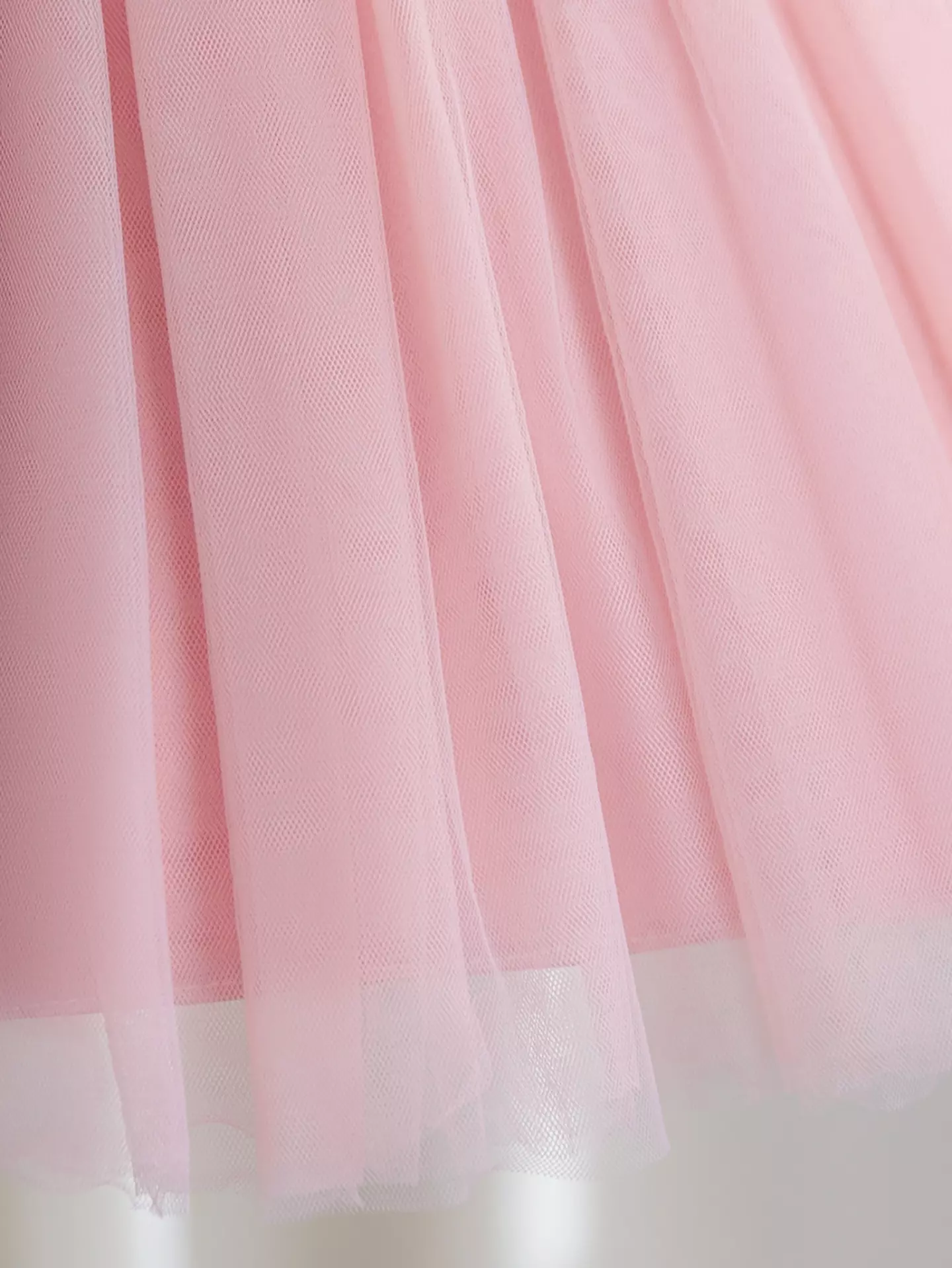 Nina Dusty Pink Pearl Bow Party Dress - Elegant Knee Length Special Occasion Dress for Girls