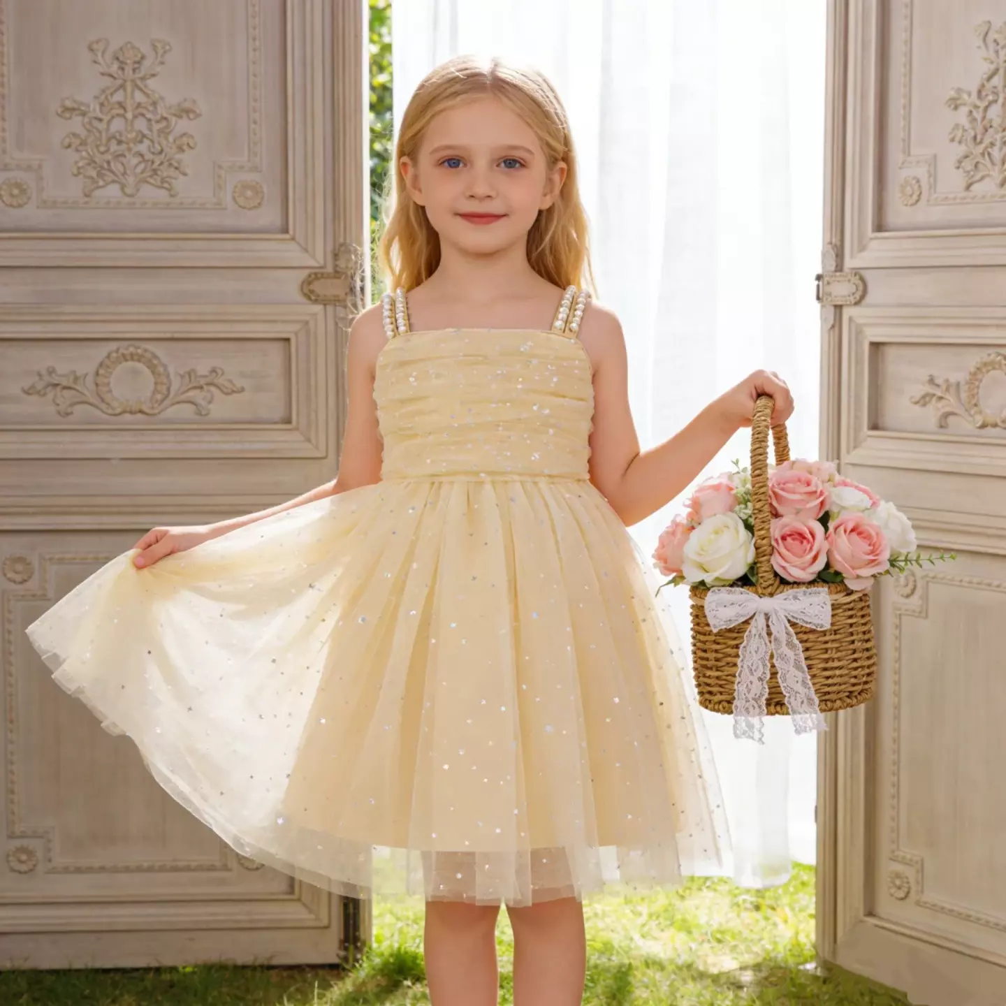Dress - Madalana (Champagne)