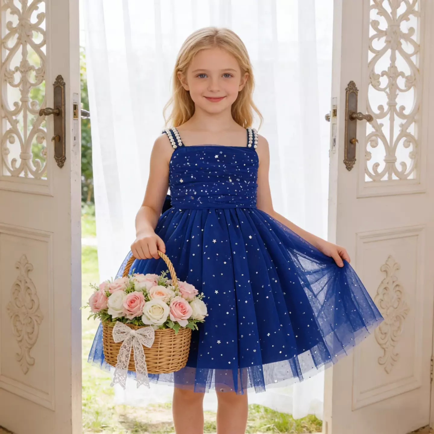 Dress - Madalana (Royal Blue)