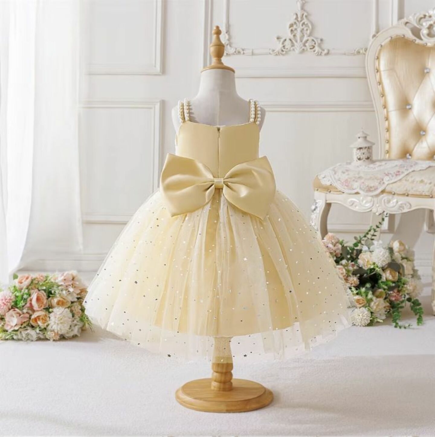 Dress - Madalana (Champagne)