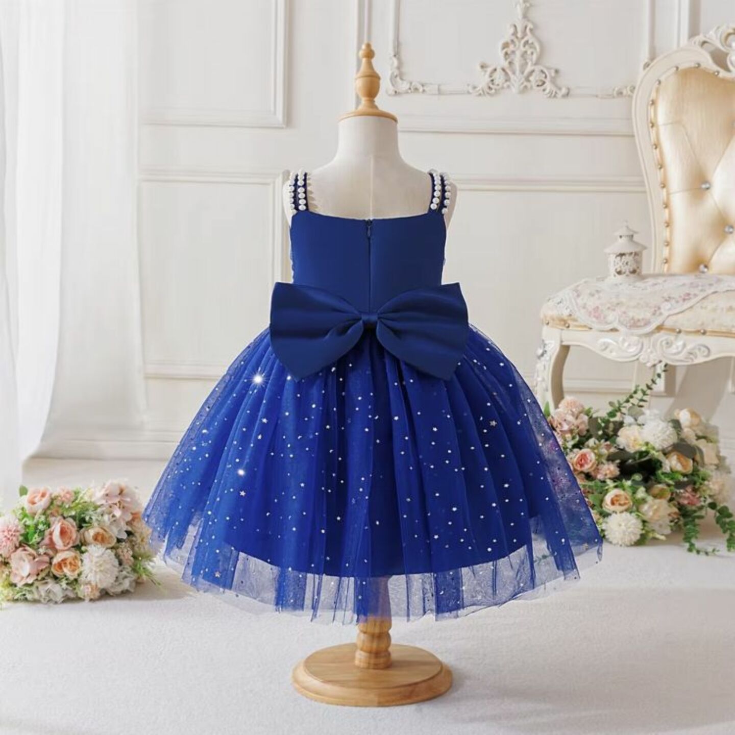 Dress - Madalana (Royal Blue)