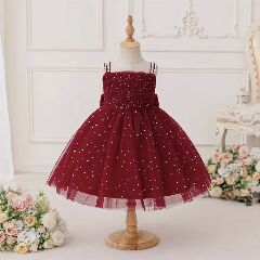 Dress - Madalana (Maroon)