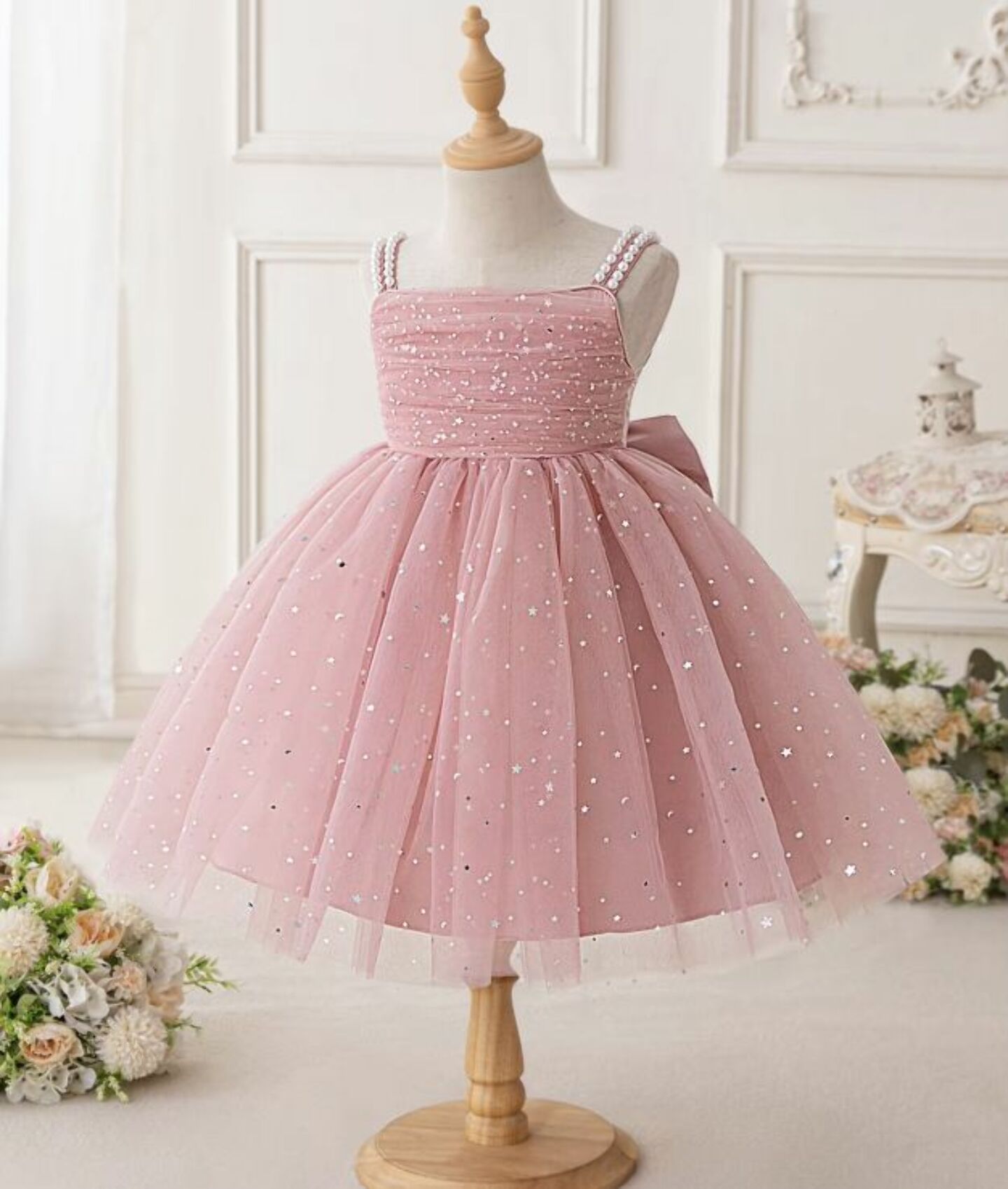 Dress - Madalana (Dusty Pink)