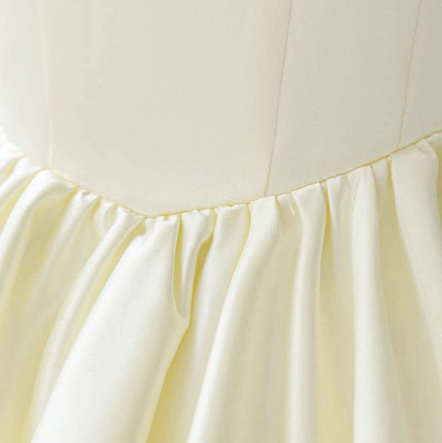 Kay II Ivory Satin Baby Christening & Flower Girl Dress