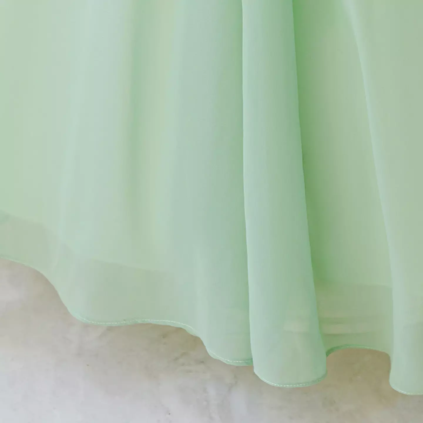 Lalisa Sage Green Pleated Crossover Girls Junior Bridesmaid Dress | Lucys