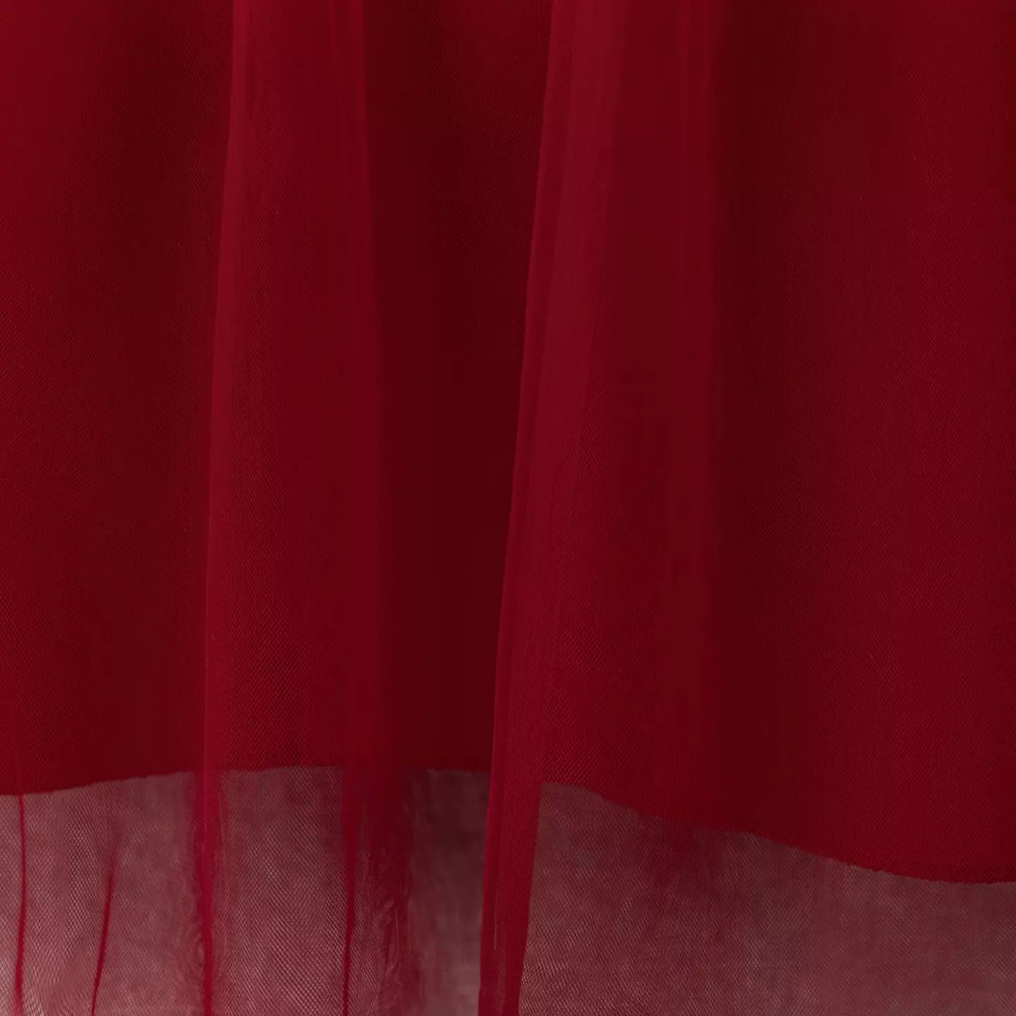 Bomi Maroon One Shoulder Cape Tea Length Girls Junior Bridesmaid Dress | Lucys