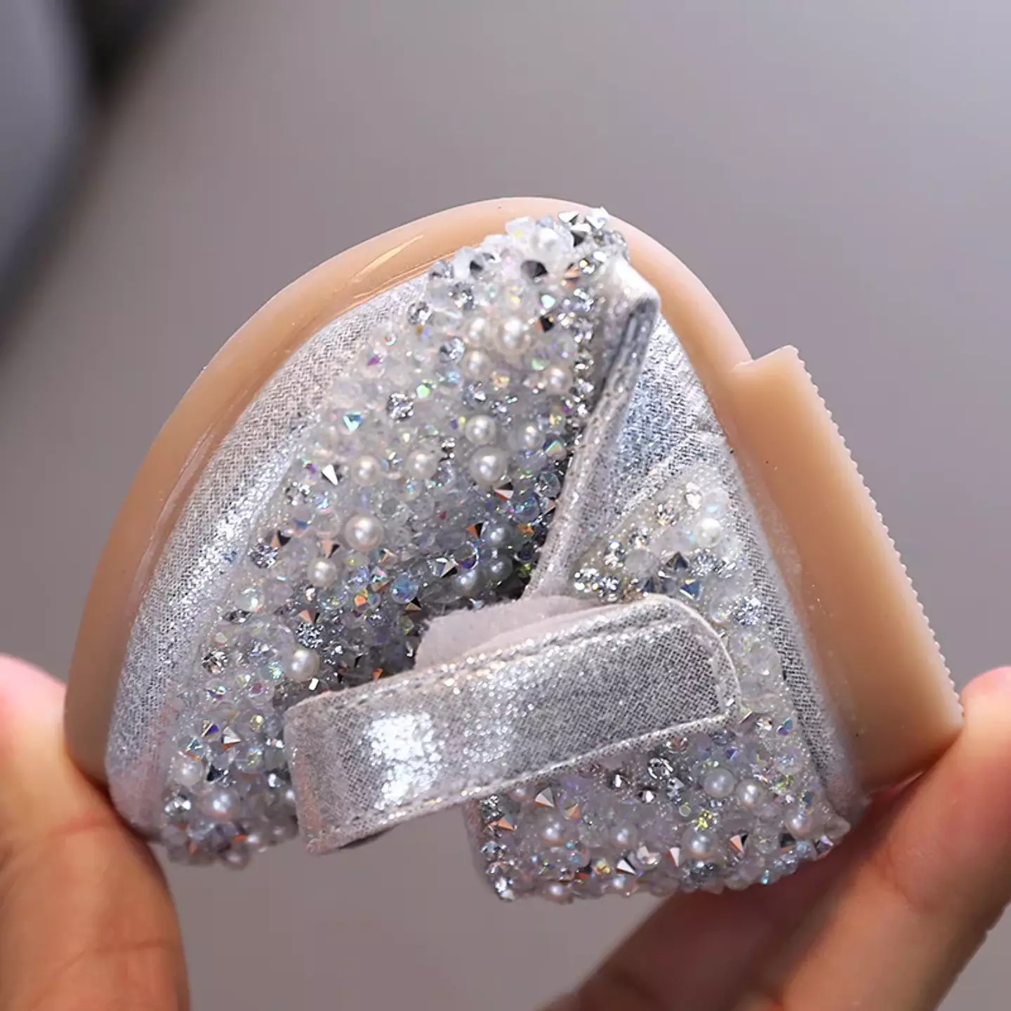 Baby, Toddler, Young Girls & Girls Silver Scattered Rhinestone Ankle Strap Dress Shoes | Lucys 11913