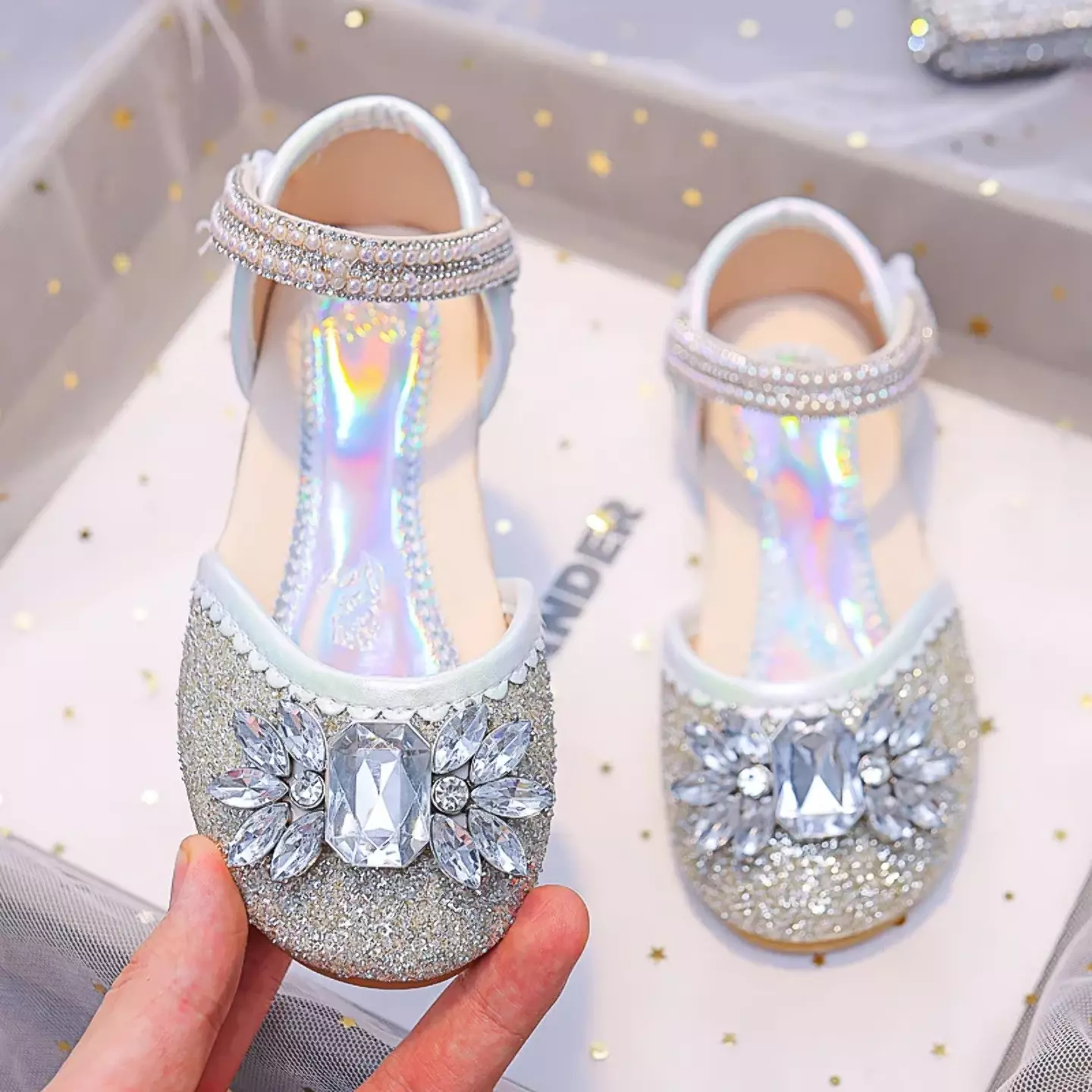 Shoes 11924 (Silver)