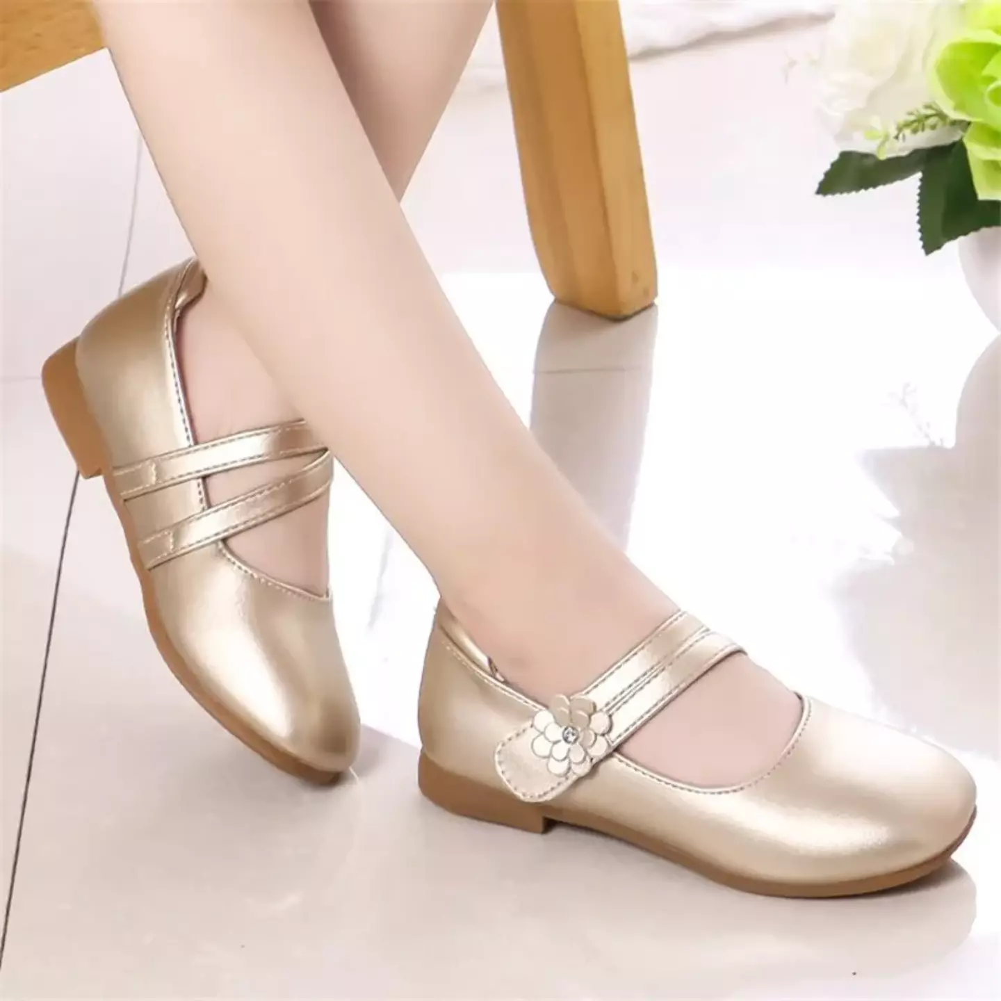 Shoes 12037 (Gold)