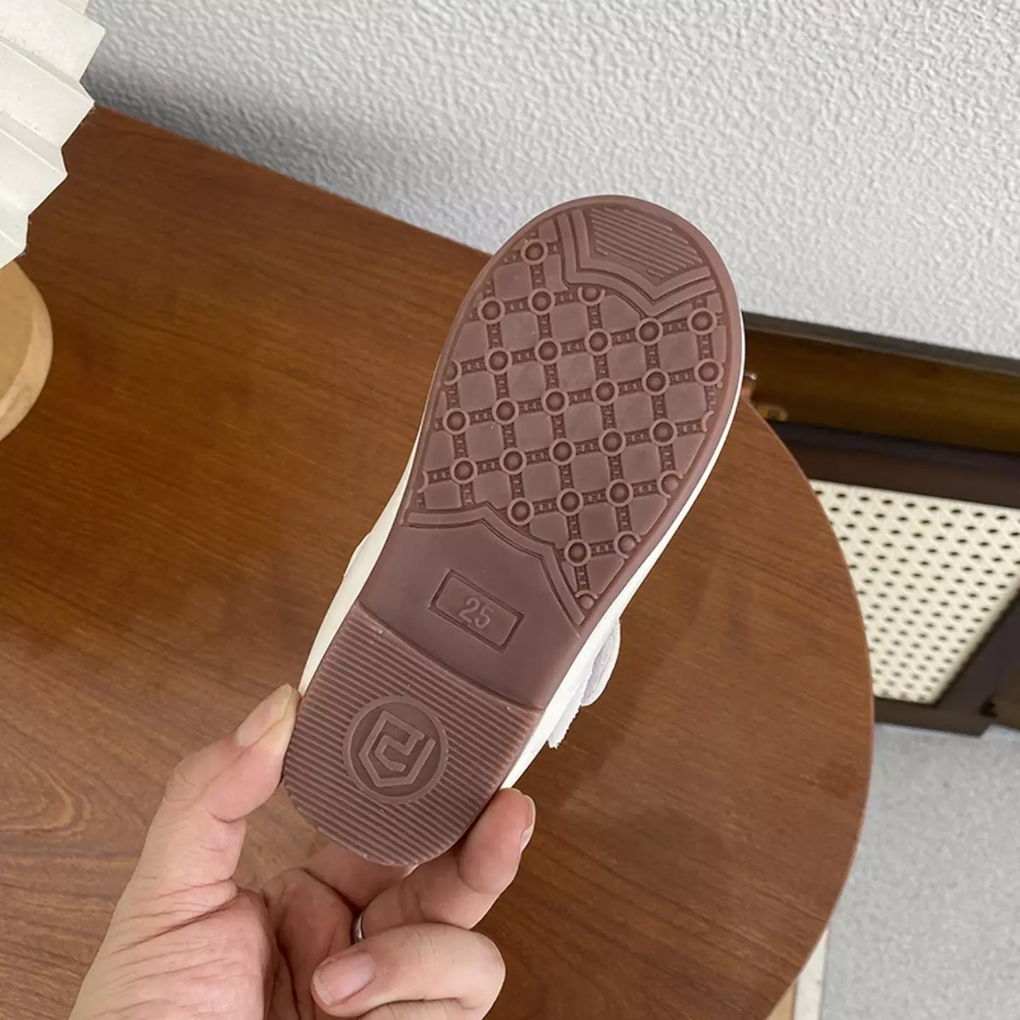 Baby, Toddler & Young Girls Ivory Flat Bar Bow Round Toe Mary Jane Shoes | Lucys 12448