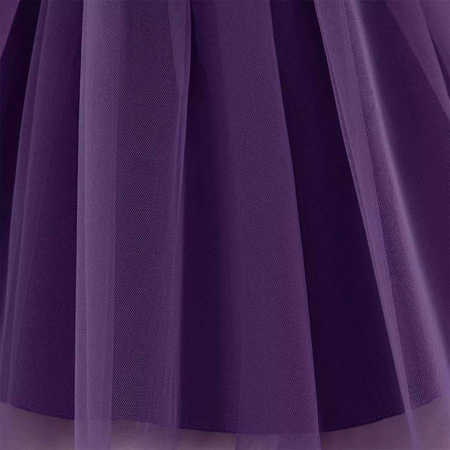 Madison Purple Sequin One Shoulder Bow Baby Party Dress