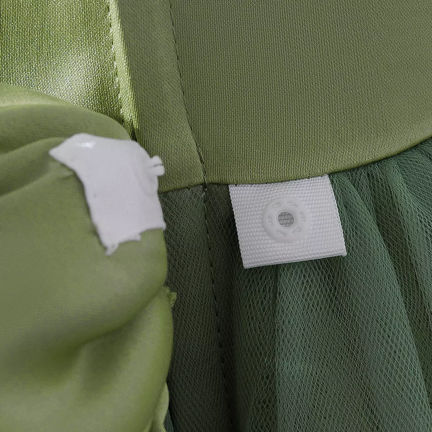 Rosamund II Sage Green Bow Back Baby Party Dress