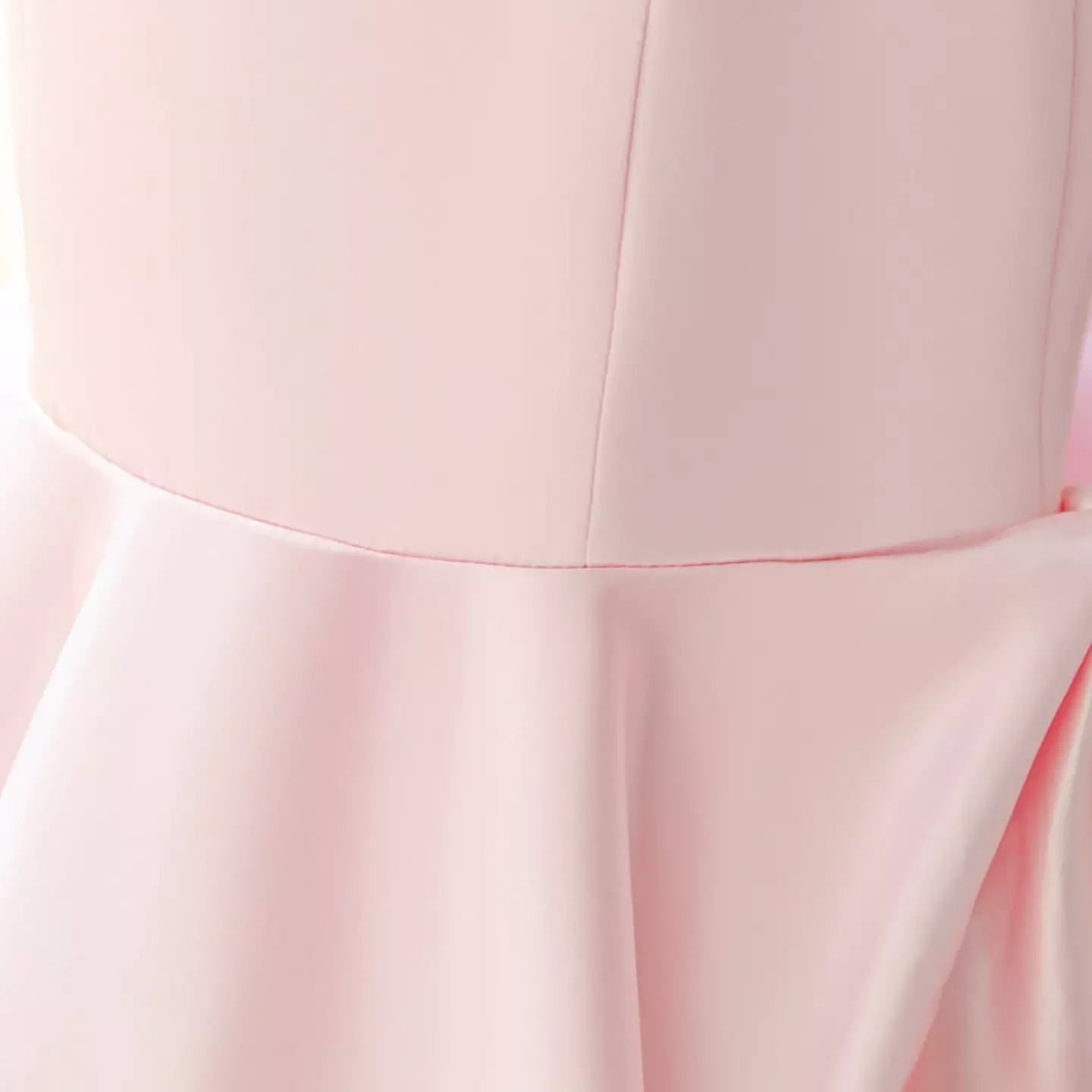 Camila Pink Rose Appliqué Strappy Knee Length Girls Party Dress