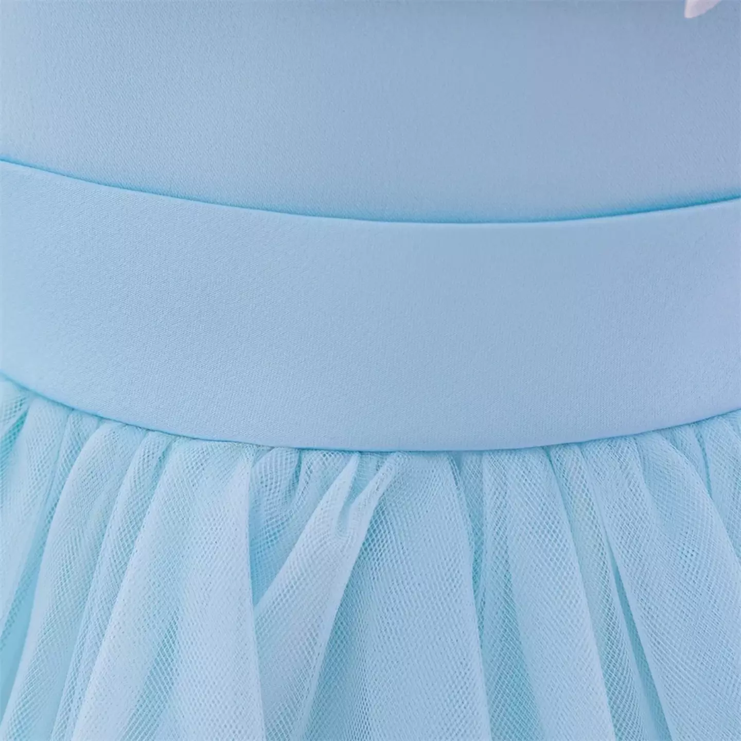 Amber II Light Blue Sheer Skirt Baby & Toddler Dress