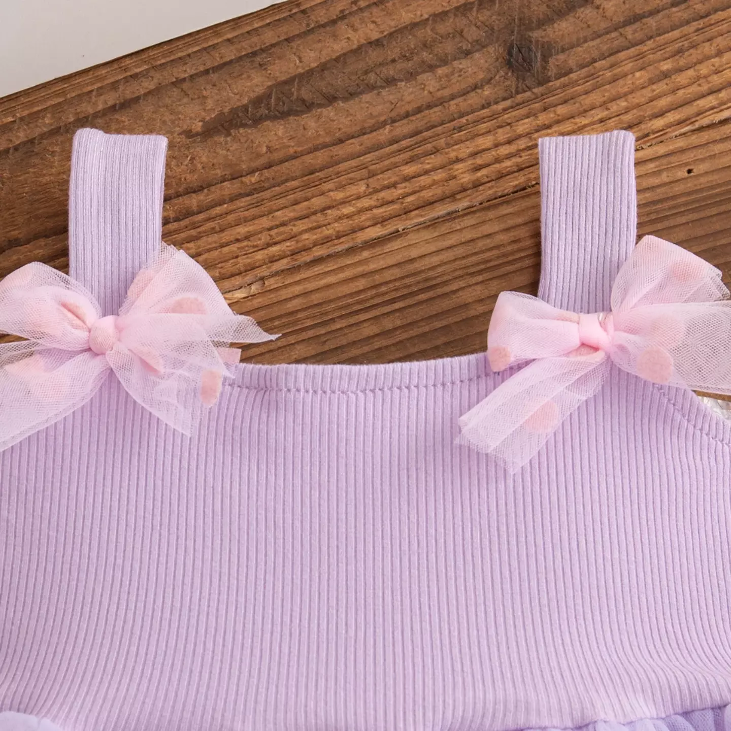 Magda Lavender Layered Butterfly Skirt Baby & Toddler Dress