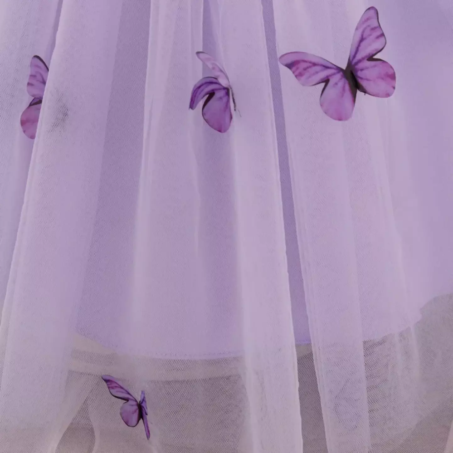 Renata Lavender Sequin Butterfly Tulle Baby Party Dress