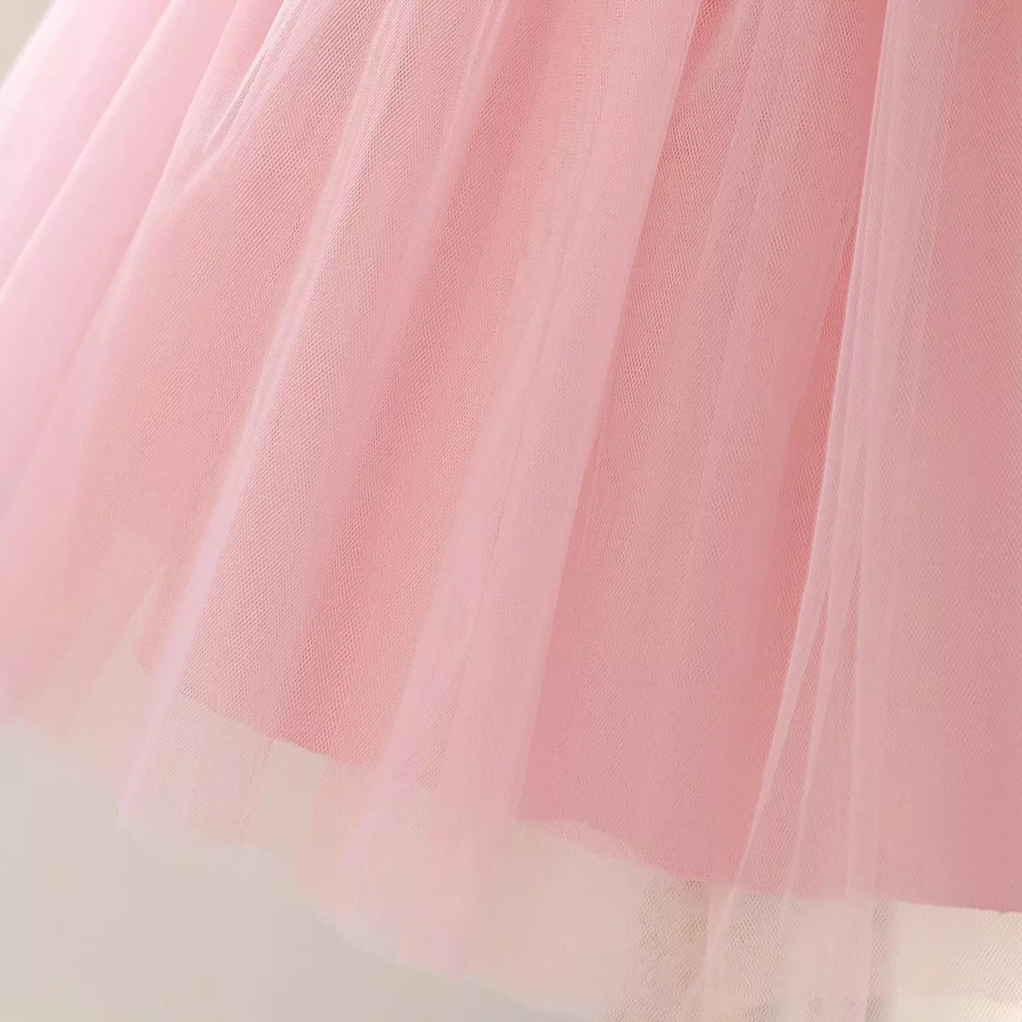 Lucrezia Dusty Pink Oversized Rosette Girls Party Dress